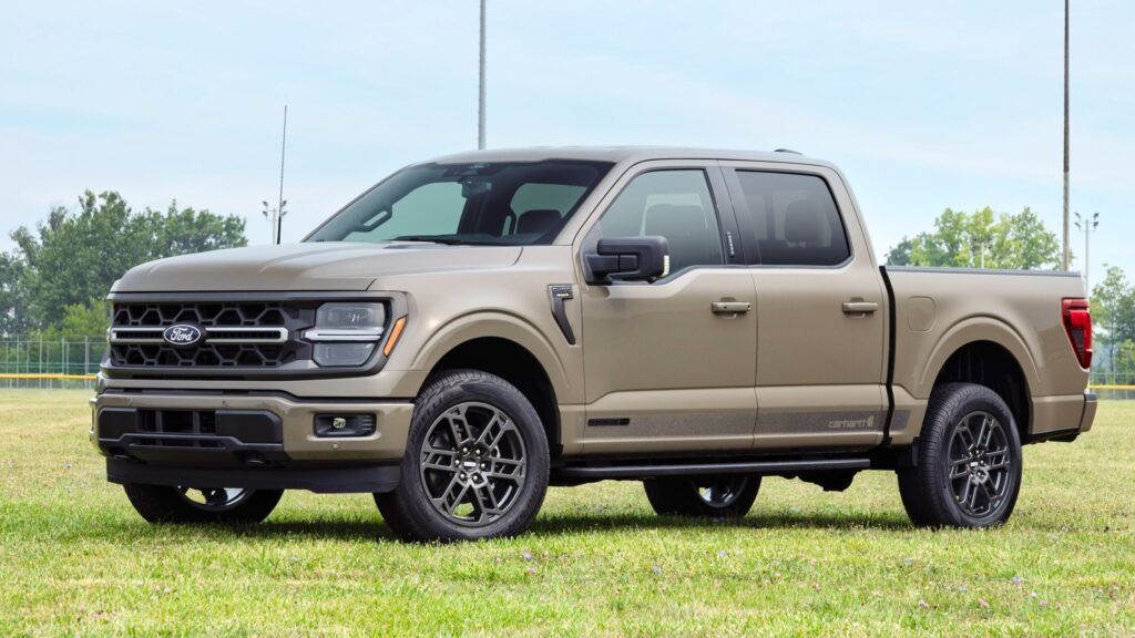 2027 Ford F-150 Carhartt edition pickup truck (Photo credit: Ford)