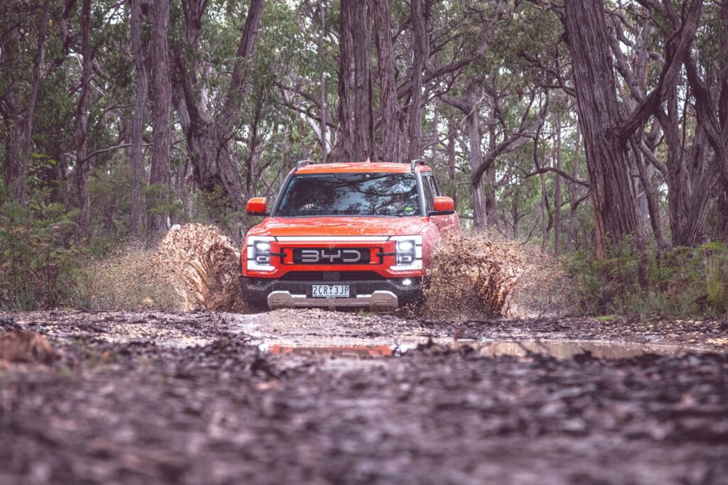 BYD Shark 6 plug-in hybrid pickup truck affected by Australian spare wheel recall (Photo credit: BYD)