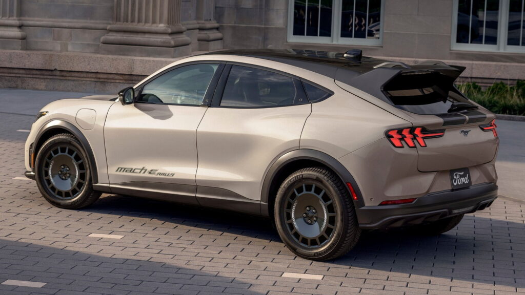 Ford Mustang Mach-E electric SUV affected by battery control module recall (Photo credit: Ford)