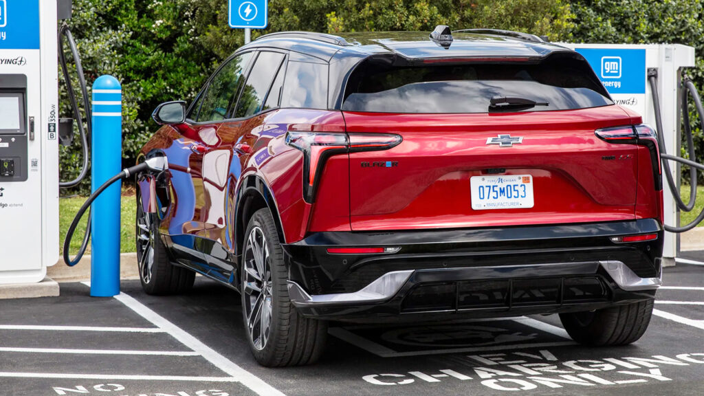 GM electric vehicle representing the company's domestic battery supply chain strategy (Photo credit: GM)