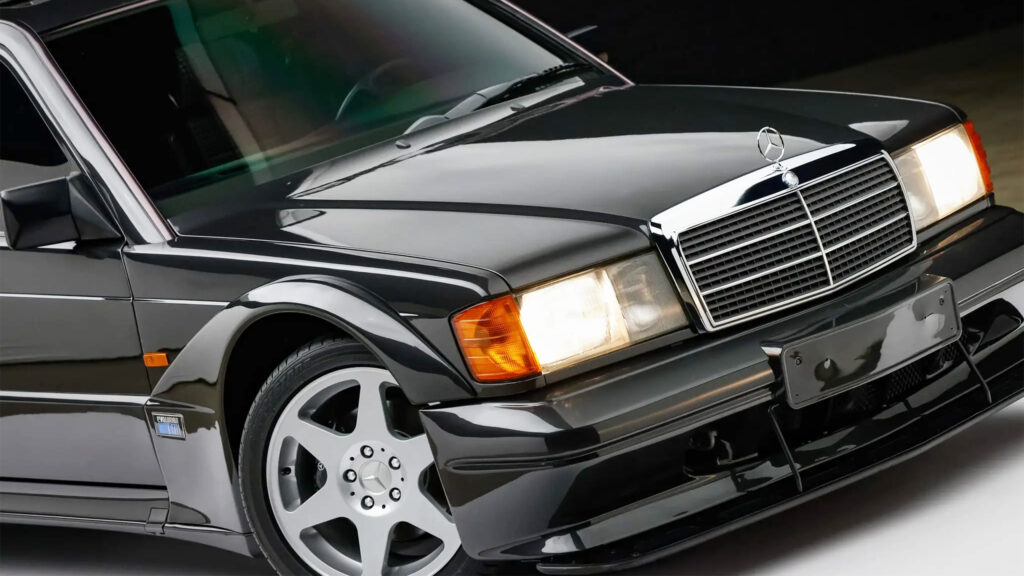 Original Mercedes-Benz 190E 2.5-16 Evolution II for sale on Bring a Trailer (Photo credit: Bring a Trailer)