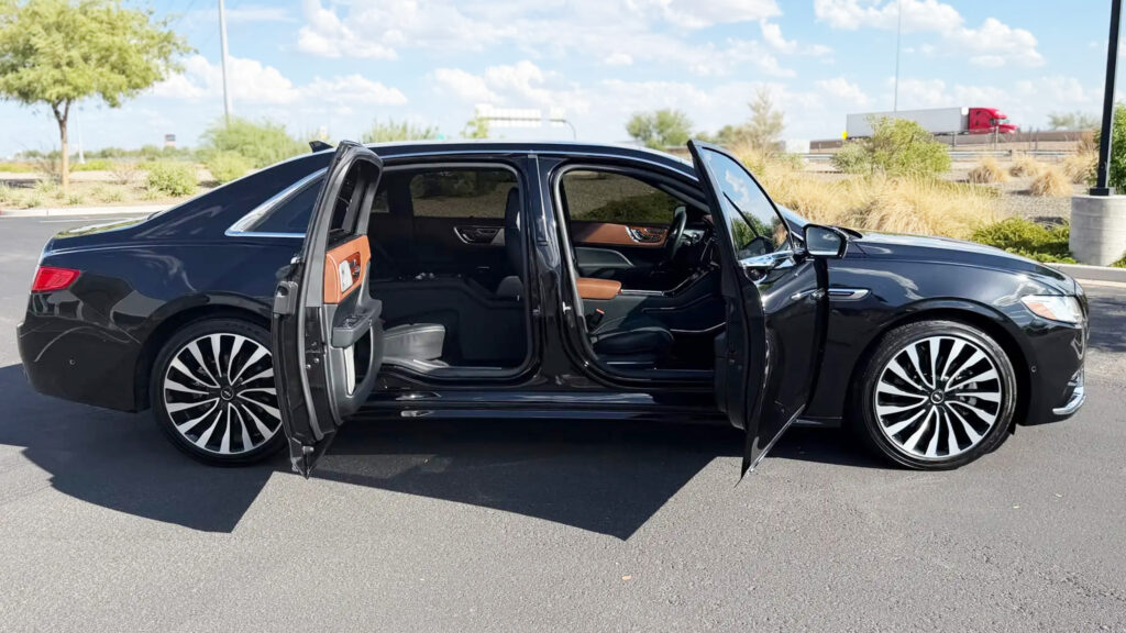 Rare Lincoln Continental 80th Anniversary Coach Door Edition sedan (Photo credit: Bring a Trailer)