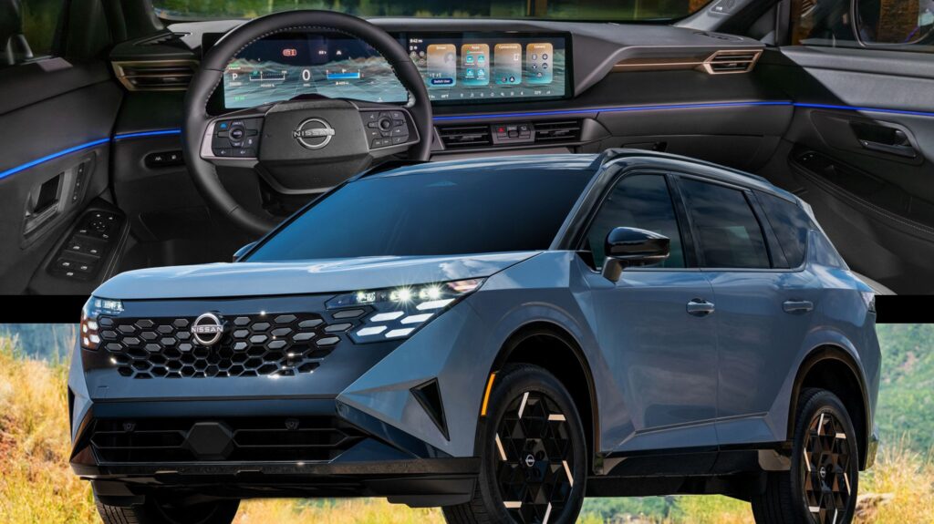 2027 Nissan Rogue Hybrid compact SUV with redesigned bodywork (Photo credit: Nissan)