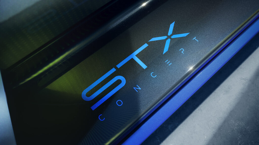 Teaser image of the Opel Sports Tourer eXperimental (STX) Concept (Photo credit: Opel)
