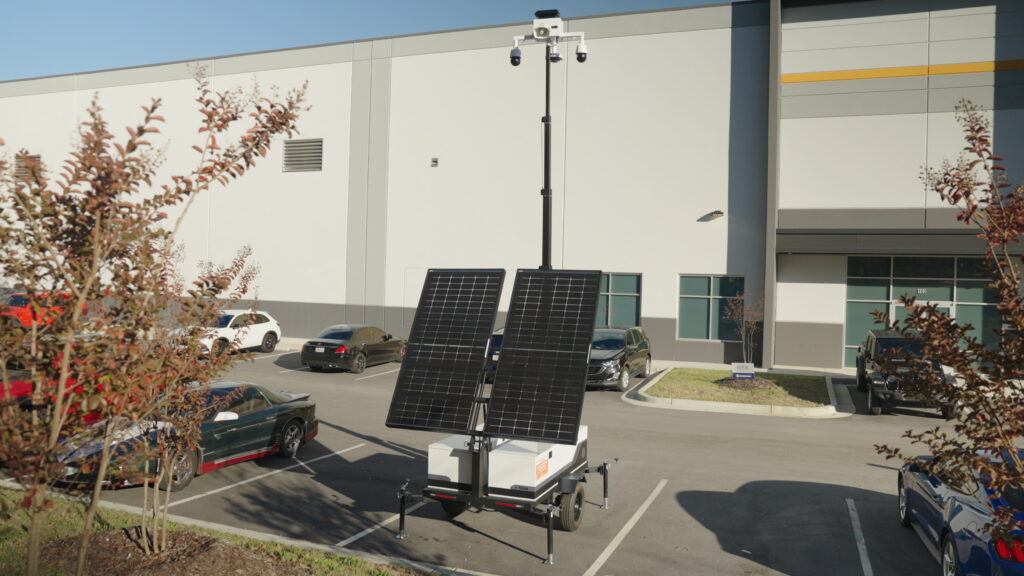 Automated license plate reader camera system used by police departments (Photo credit: Flock Safety)