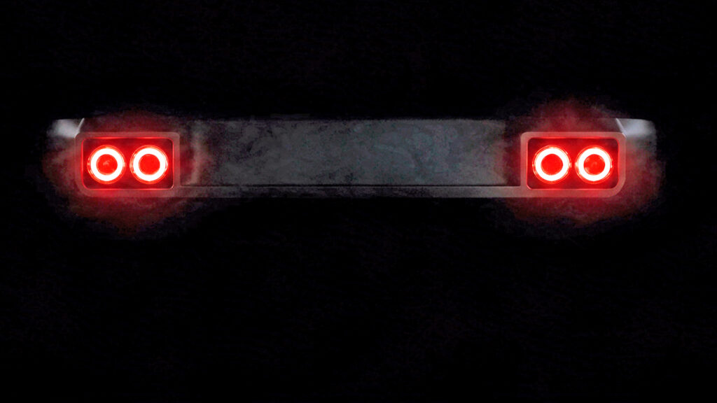 Teaser image of the REO Runabout truck designed by Frank Stephenson (Photo credit: REO Industries)